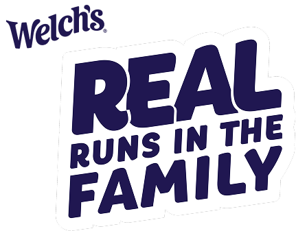 Welch's Real runs in the family
